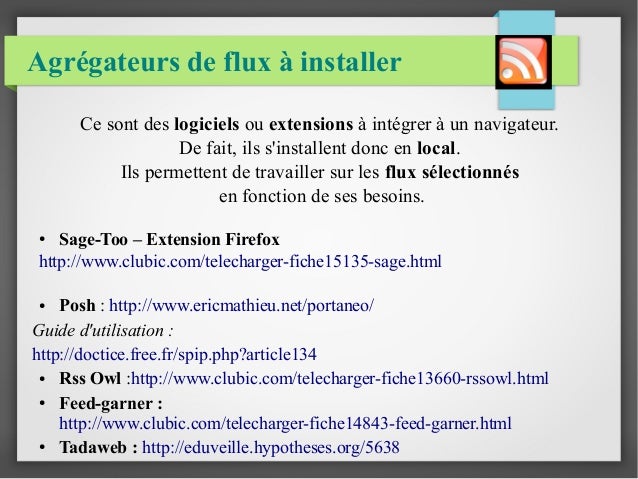 TÉLÉCHARGER AGRÉGATEUR DE FLUX RSS DE TÉLÉCHARGER RSS AGRÉGATEUR FLUX